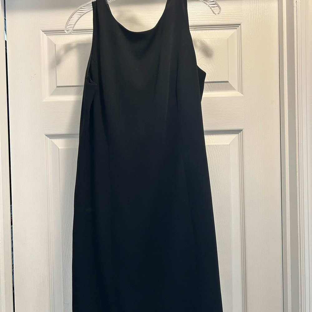 Tailor B. Moss Classic Black Backless Dress